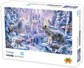 Puzzel 1000 stukjes winterlandschap