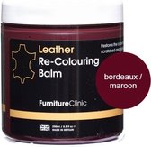 Leer Balsem -Kleur : Bordeaux - Kleur Herstel en Beschermen van Versleten Leer en Lederwaar – Leather Re-Colouring Balm
