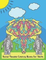 Animal Mandala Coloring Books For Adults