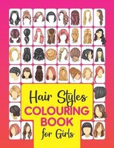 Hair Styles Colouring Book for Girls