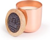 Paddywax Foundry - Geurkaars - Copper - Bergamot Mahogany - 340 g
