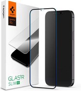 Spigen Screenprotector Full Cover Glass Apple iPhone 12 Mini Zwart