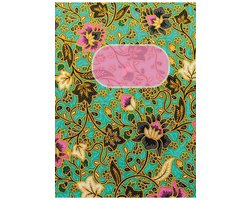 HappyBook - Week - Zonder Datum - Planner - Agenda - Weekplanner - Lifestyleplanner - Batik - Bali - Werk - Studie - Dagboek - Cadeau - Softcover - Boekenlegger - Elastiek - Business Planner - Zakelijke planner - Afspraken noteren - Doelen Behalen