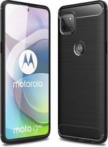 Rugged TPU hoesje voor Motorola Moto G 5G - zwart