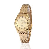 Mats-Watch Arabic Gold Steel Dames