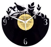 Retro Vinyl Klok gemaakt van een echte LP - Met geschenkverpakking - Musje