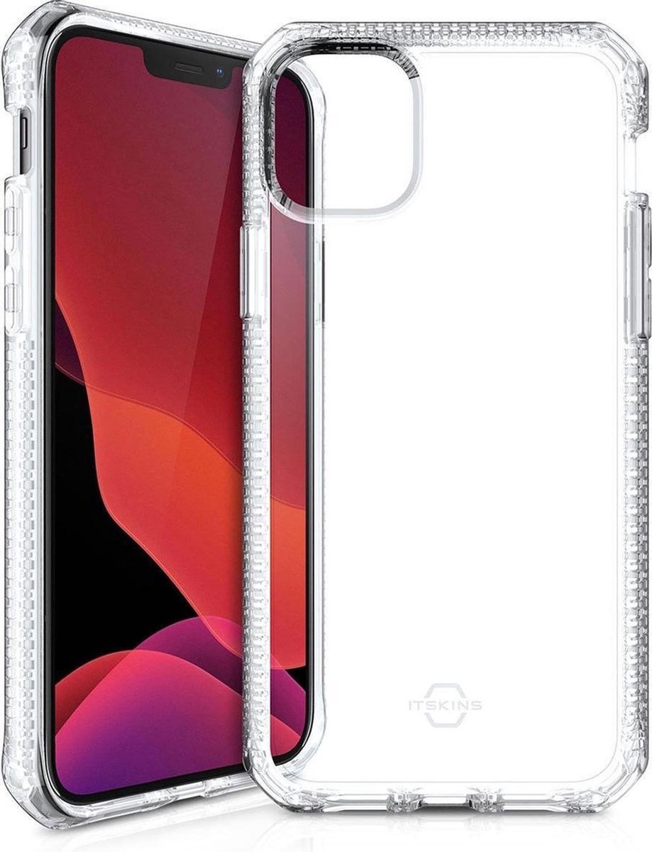 ITSkins Spectrum cover voor Apple iPhone 12 Mini - Level 2 bescherming - Transparant