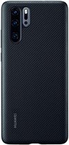 Huawei PU Case Huawei P30 Pro hoesje - Carbon look - Zwart