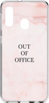 Design Backcover Samsung Galaxy A20e hoesje - Out of Office