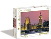 Clementoni - High Quality Puzzel Collectie - London - 500 stukjes, puzzel volwassenen