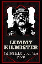 Lemmy Kilmister Distressed Coloring Book