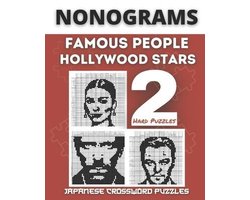 Nonograms Book, Famous People & Hollywood Stars