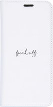 Design Softcase Booktype Samsung Galaxy S8 hoesje - Fuck Off
