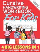 Cursive Handwriting Workbook For Kids - Beginners