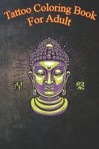 Tattoo Coloring Book For Adult