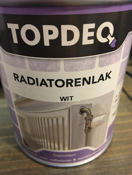 TOPDEQ RADIATORENLAK WIT bol