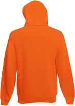 Fruit Of The Loom Heren Sweatshirt Met Capuchon / Hoodie (Oranje) (Maat L)