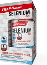Fit&Shape Selenium Plus (Seleen100 μg) 100%ADH  + Vitamine E   (60capsules)