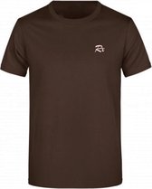 RiX Heren T-shirt Mason Brown Pink - L