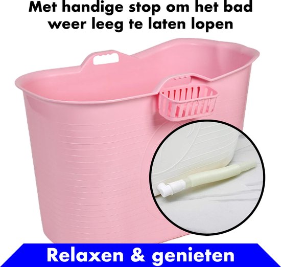 Bath Bucket Roze Zitbad Mobiel Bad Voor Volwassenen Bad