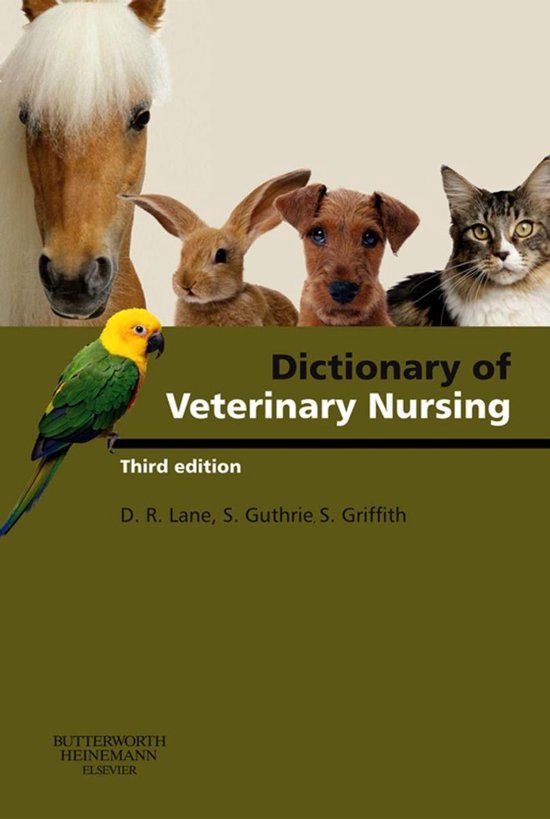 Dictionary Of Veterinary Nursing E-Book - cover