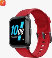 VeryFit Smartwatch Pro 2 serie - Rood - Heren - Dames - Bloeddruk meter - Hartslag sensor -  5ATM Waterdicht - Nederlandse APP - 1.3TFT Touch - Kleurenscherm -  Hardlopen - Sporten - Zwemmen 