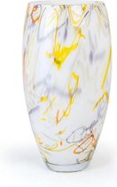 Design vaas Oval - Fidrio SPIRELLI - Bloemenvaas glas, mondgeblazen - hoogte 40 cm