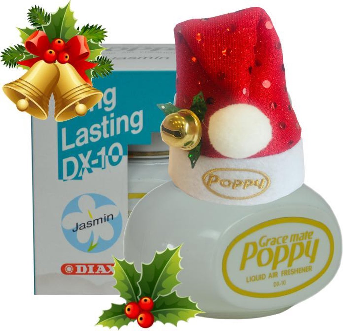 Poppy Grace Mate Jasmijn 150ml. Incl. Kerstmutsje