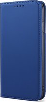 Bookcase met kaartsgleuven iPhone XS MAX - Blauw