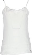 Garcia top spring white met kant satijnlook Maat - XL