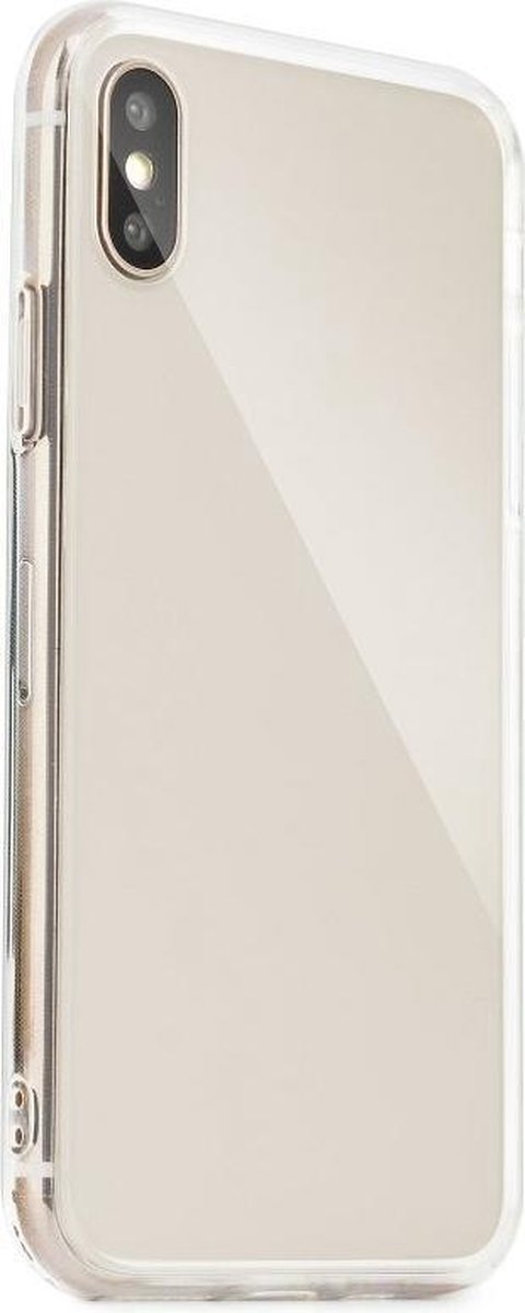 Glazen case Geschikt voor IPHONE 12 PRO MAX transparant