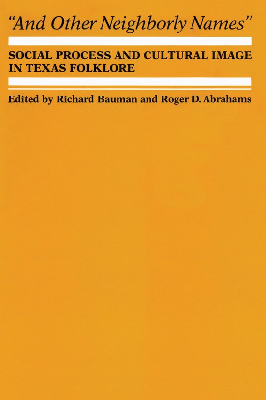 And Other Neighborly Names - cover