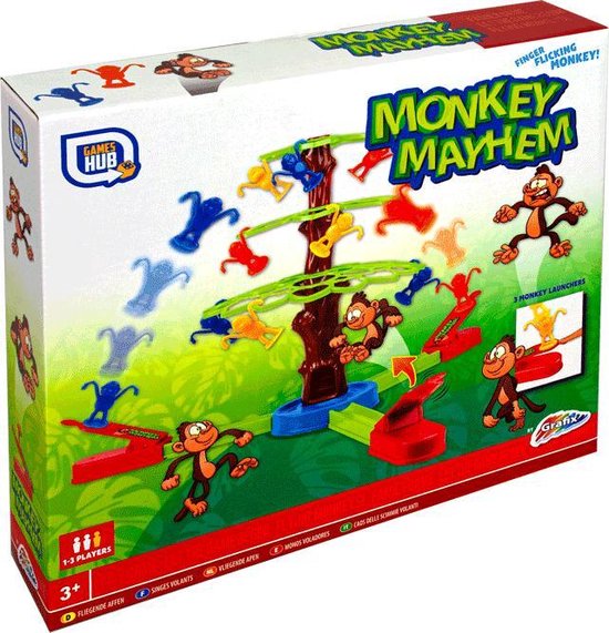 Thumbnail van een extra afbeelding van het spel Monkey Mayhem Spel