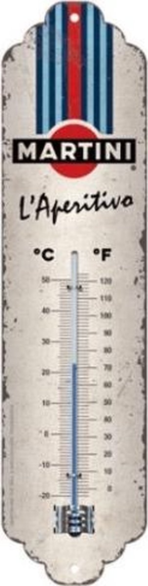 Nostalgic Art Merchandising Thermometer Martini Logo