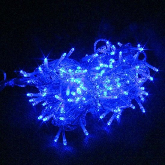 Kerstboomverlichting Voor Binnen - 10 Meter - Blauw