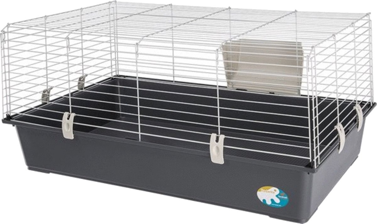 Ferplast Rabbit 100 Basic - Cage à lapin - Assorti - 95 x 57 x 46 cm | bol