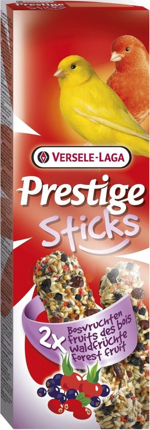 Versele-Laga Prestige Sticks Kanarie - Bosvruchten - 60 g