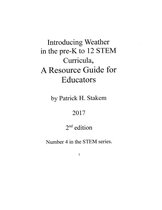 STEM - Introducing Weather in the pre-K to 12 Stem Curricula