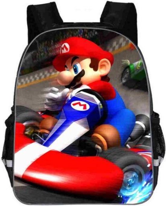 Mario rugzak groot Mario kart - kinderen - kinderrugzak - rugtas - tas -  schooltas -... | bol.com