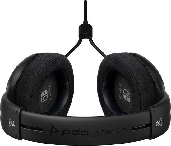 PDP Gaming LVL40 Wired Stereo Headset - Black (Nintendo Switch/Switch OLED/Switch Lite) - PDP