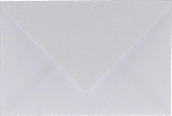 100x enveloppes C6 114x162mm - 11,4x16,2 cm - blanc