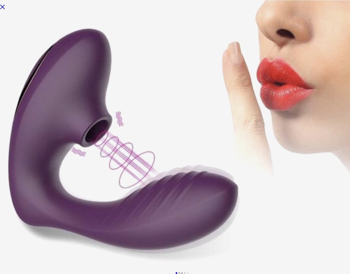 Goedkoopste De luxe 2 in 1 Mary G-spot & clitoris vibrator voor vrouwen-luchtdruk vibrator-sex toys