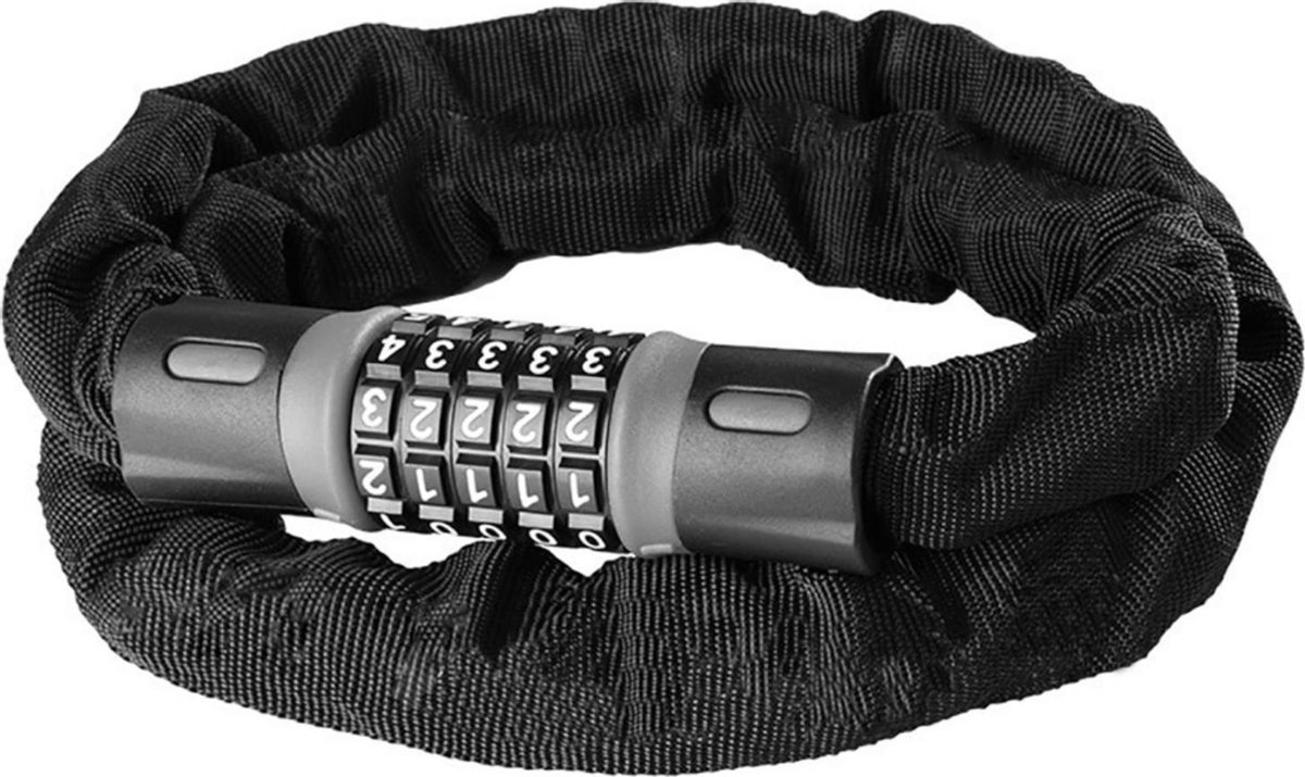 DoubleLock Kabelslot Coil Cable Combo 185 CM met cijfercode