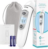 Premiumful ® - Digitale infrarood thermometer voor voor baby kinderen en volwassenen - Inclusief Batterijen en Nederlandse Handleiding