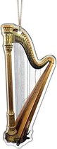 Kerstversiering, Harp 9,5 cm