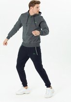 SCR. Omid - Warme Heren hoodie - Sweater met capuchon - Grijs - Maat XL