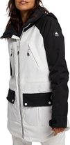 Burton Wintersportjas - Maat XL  - Vrouwen - wit/zwart