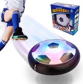 Ball Hover avec éclairage LED - Voetbal - Intérieur - Ballon Hoverball Air Power - Zwart Wit