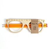 Zygote - Back to school - Coole meetlat bril - meetlat 15 cm in bril design - topcadeaus voor kinderen - liniaal 15 cm