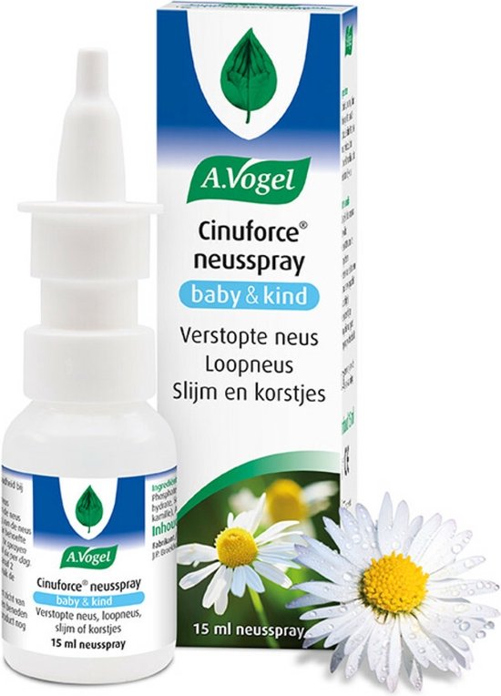 Cinuforce neusspray baby kind 15 ml